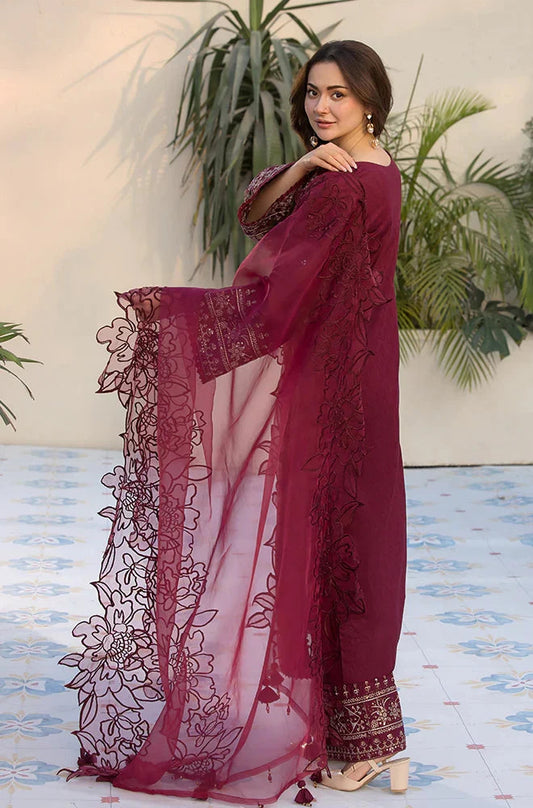 3PC Lawn Embroidered Suit